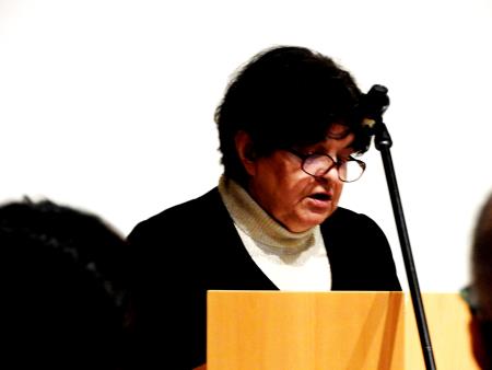 Življenje Simona Robiča nam je podrobno opisala prof Daniela Močnik predsednica Kulturnega kluba Liberius Cerklje 